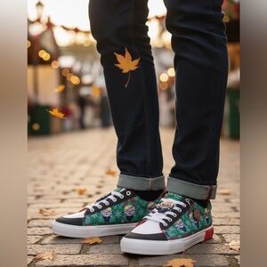 🎄A Christmas Story Ralphie Sneakers Men’s Size 12 Low Top Holiday Shoes NWT